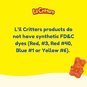 カルシウム グミサプリ　L&#39;il Critters Calcium + D3 L'il Critters Children's Calcium Gummy Bears with Vitamin D3